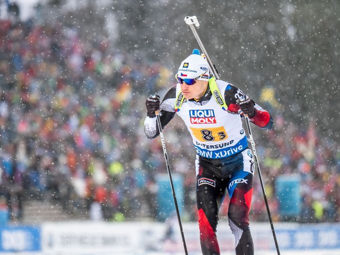 biatlon, MS 2019 v Östersundu, smíšená štafeta, Ondřej Moravec