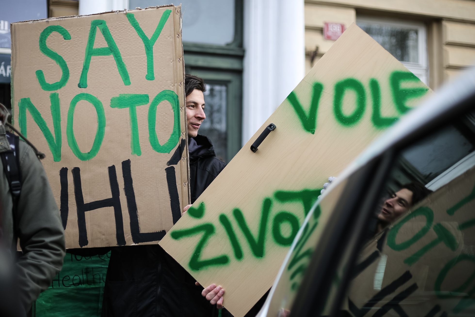 Fridays for Future Praha - první studentská stávka / protest za změnu postoje v boji proti změně klimatu, 15. 3. 2019