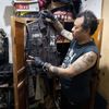 Jakarta, Indonésie, Punk