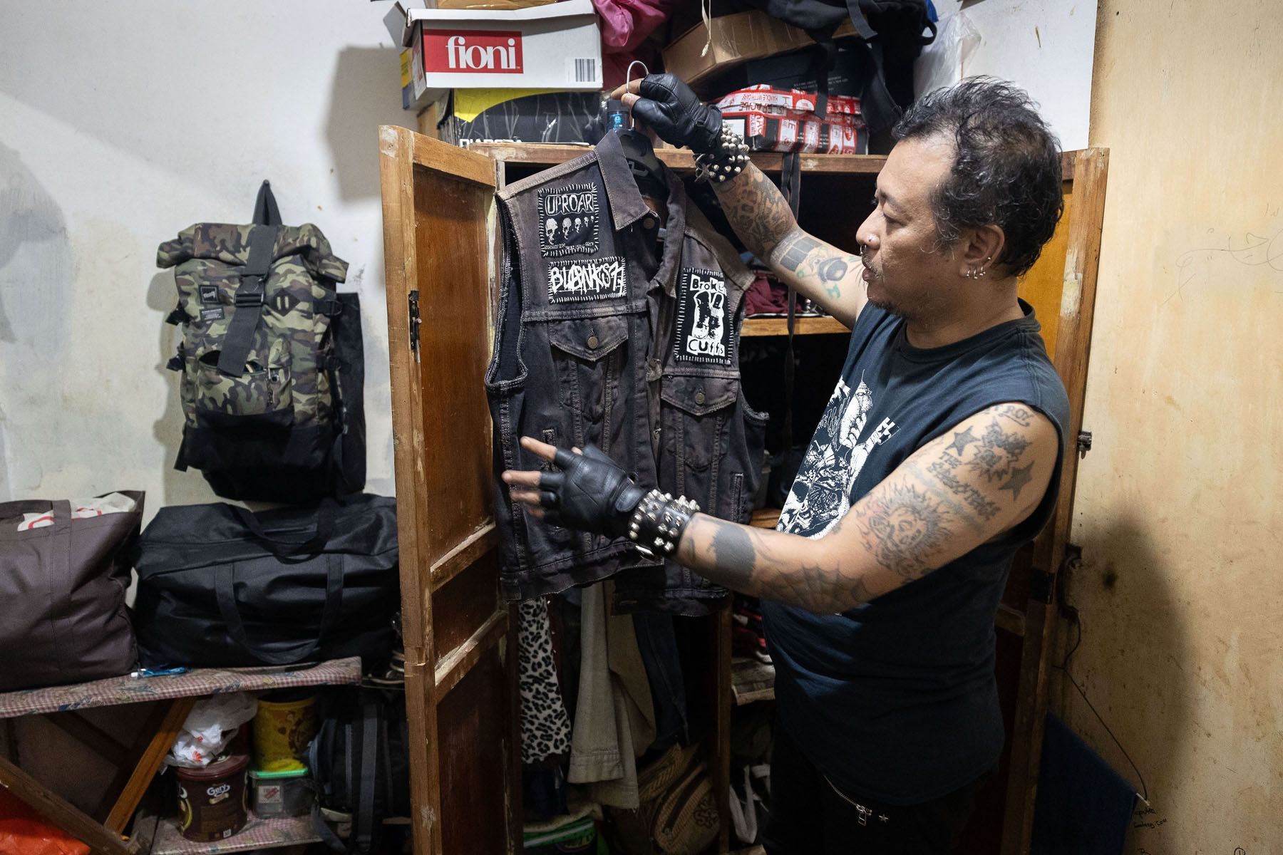 Jakarta, Indonésie, Punk