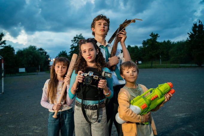 Z rodinné komedie Bubák.