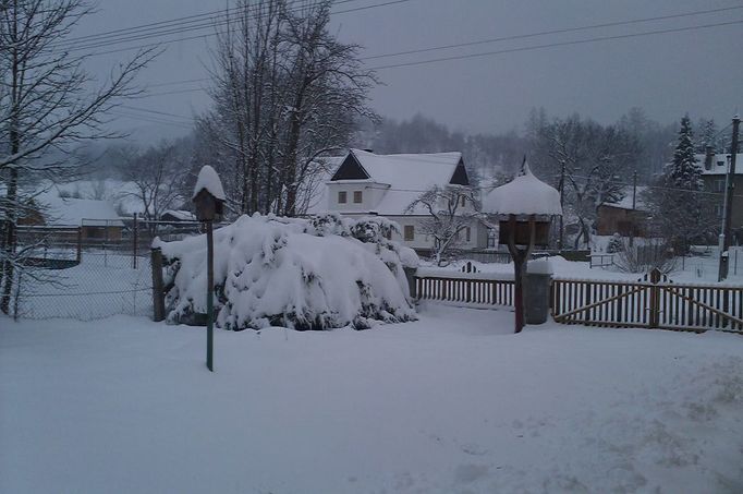 Pozdrav ze severu Moravy. Třemošná u Krnova.