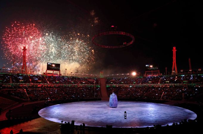 Zahajovací ceremoniál XXIII. zimních olympijských her v Pchjongčchangu 2018