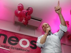 Matthias Strolz, šéf rakouské politické strany Neos.