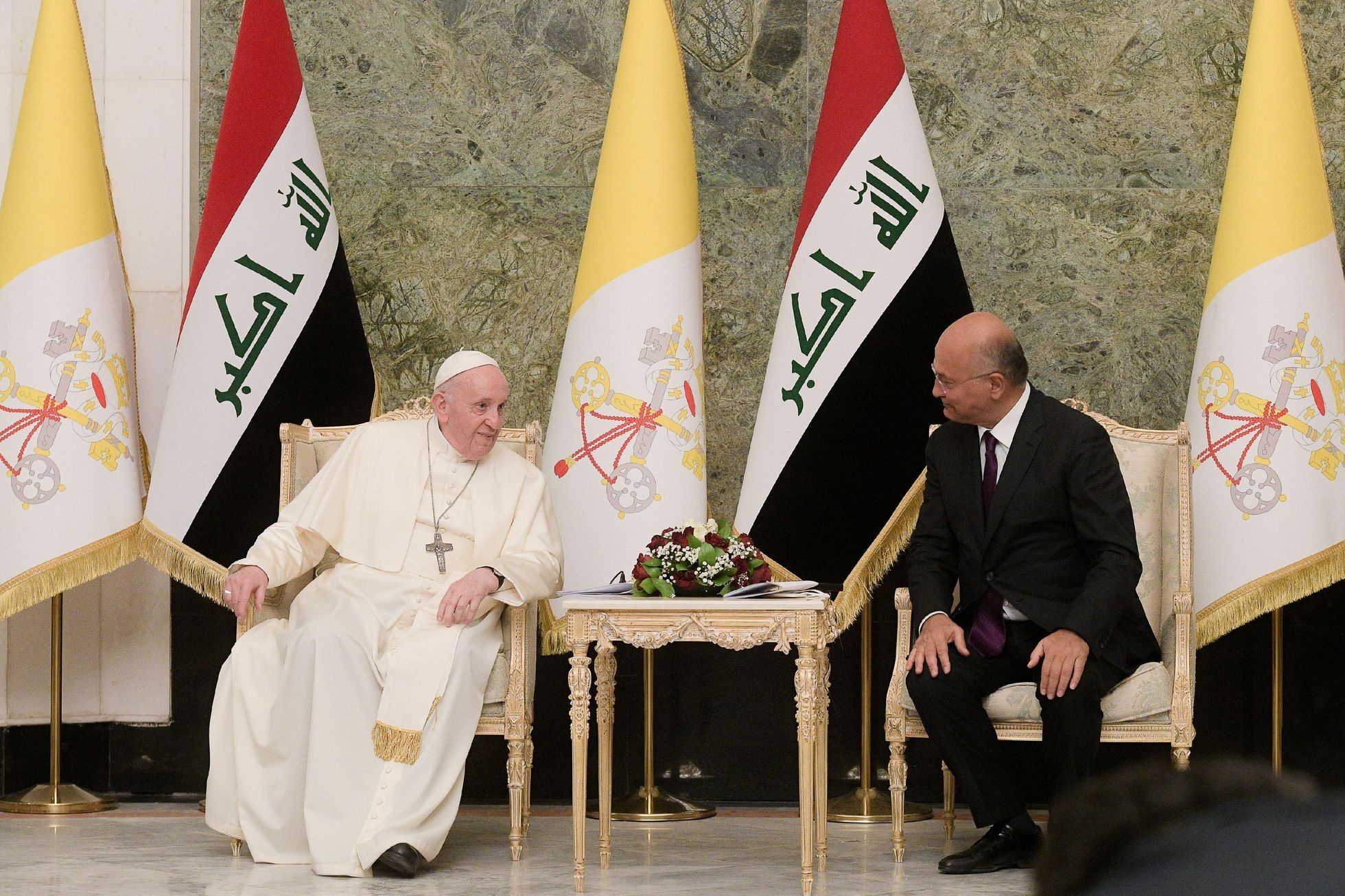 Papež František, Irák