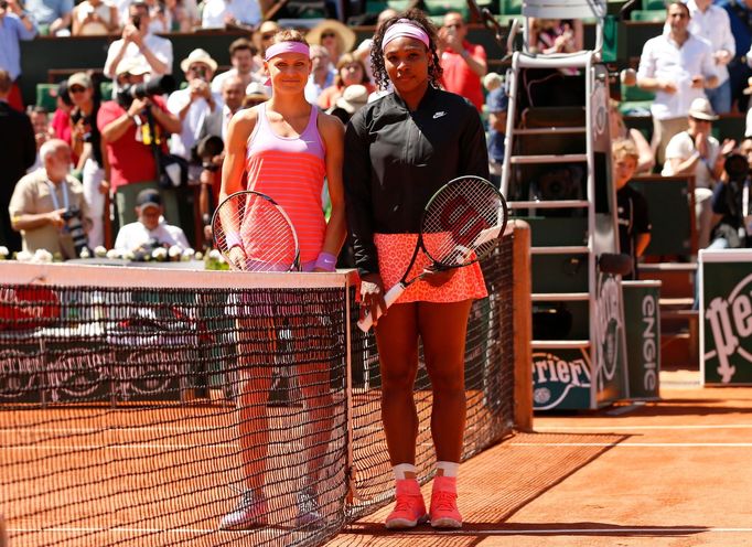 French Open 2015: Lucie Šafářová a Serena Williamsová ve finále