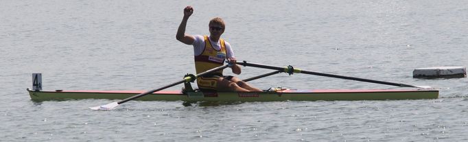 Skifař Ondřej Synek na MČR v Račicích