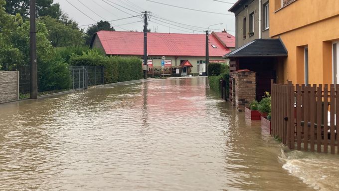 Povodně 2024: Loučky-Zátor. Brantice, Ostrava, Brno (14. 9. 2024)