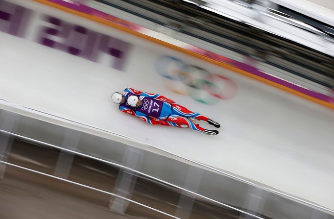 Lukáš a Antonín Brožovi na olympiádě v Soči