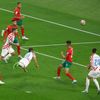 Josko Gvardiol dává gól v zápase o 3. místo na MS 2022 Chorvatsko - Maroko
