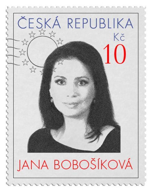 Kandidáti na poštovních známkách - Bobošíková
