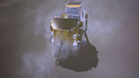 Čínská sonda Čchang-e 4 úspěšně přistála na odvrácené straně Měsíce