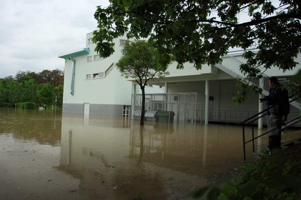 Povodně - Přerov - 2010