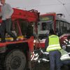 Tramvaj přejela chlapci nohu, nejspíš o ni přijde