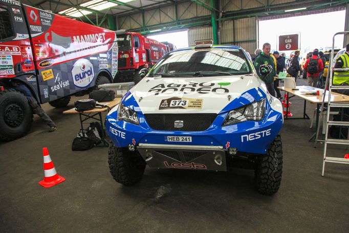 Rallye Dakar 2017, odjez z Le Havre: Vaidotas Zala, Seat