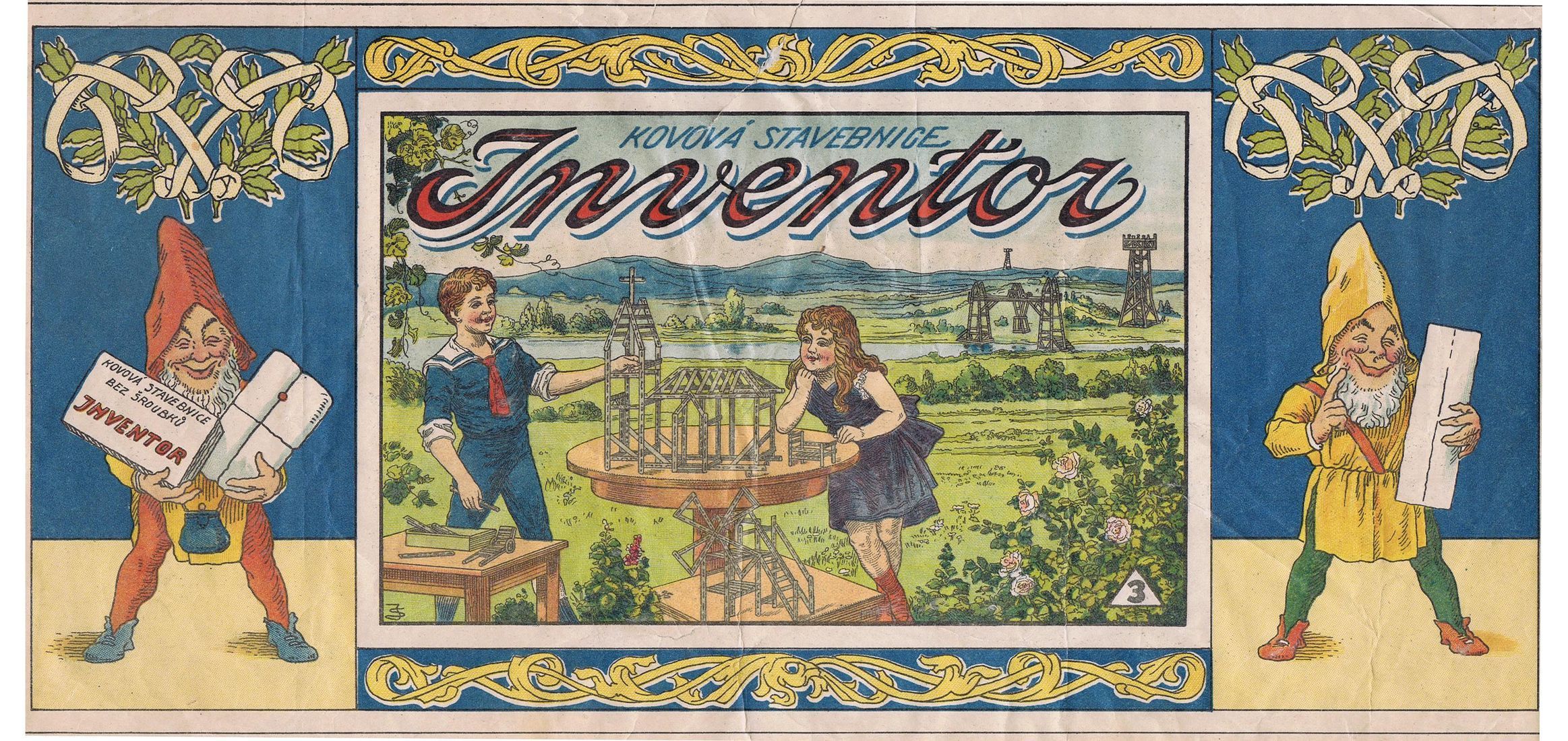 Merkur stavebnice Inventor 1921