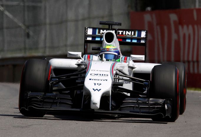 Williams Formula One driver Felipe Massa of Brazil drives during the Canadian F1 Grand Prix at the Circuit Gilles Villeneuve in Montreal June 8, 2014. REUTERS/Chris Watti