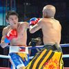 Boxerské knockouty roku 2014 - Rey Loreto (vlevo) v akci