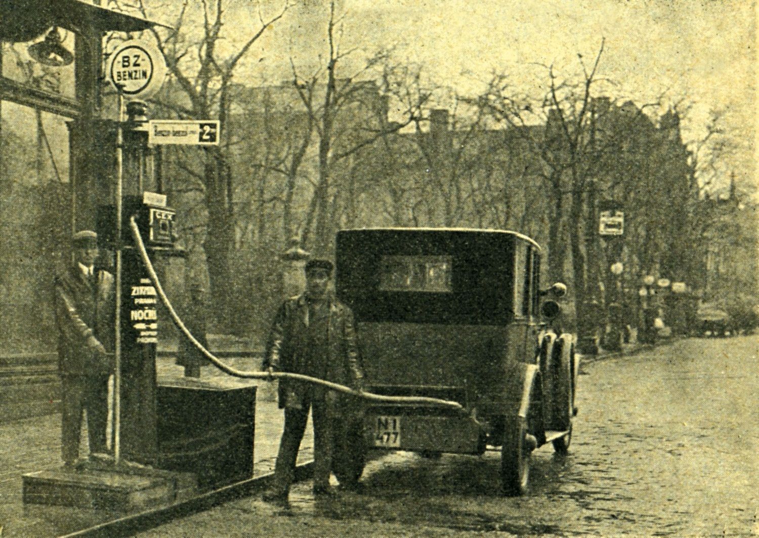 Benzina čerpací stanice pumpa benzin
