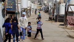 Uprchlický tábor Zátarí v Jordánsku.
