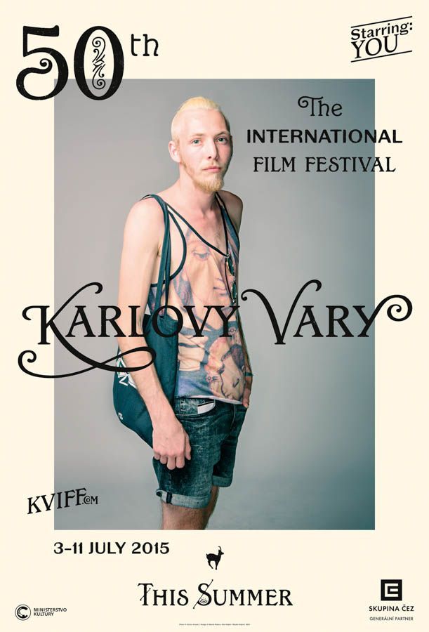 Václav Jirásek / Fotografie pro kampaň 50. ročníku Mezinárodního filmového festivalu Karlovy Vary