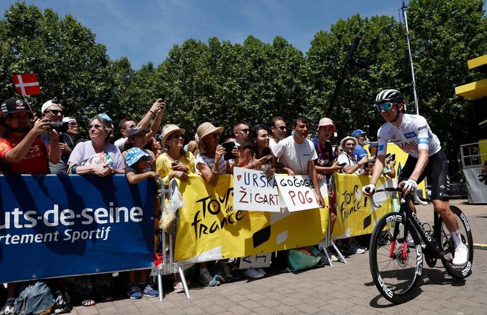 13. etapa Tour de France 2023: Tadej Pogačar.