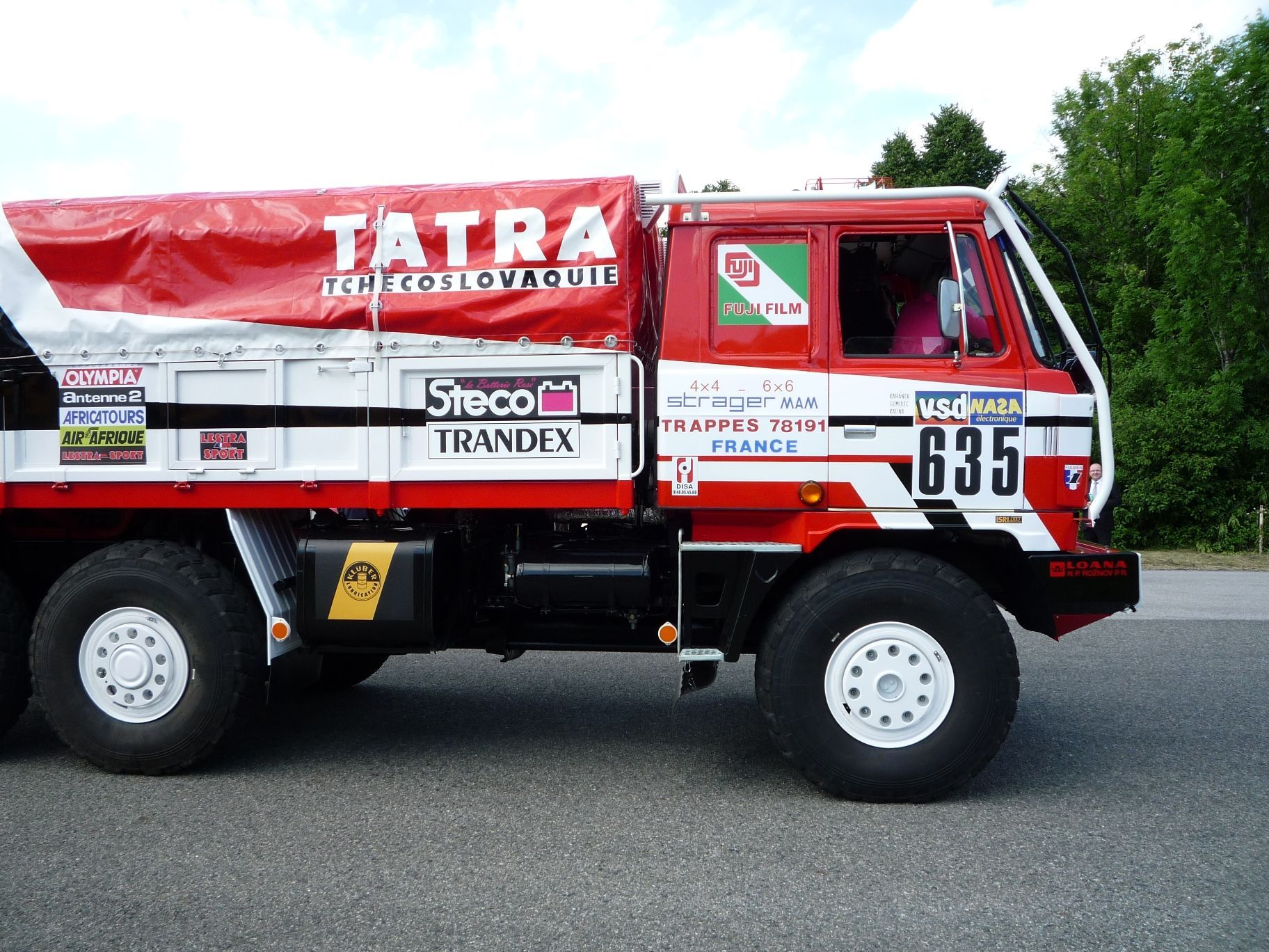 Renovace Tatra 815 VE 6x6 "Ostrý-II"