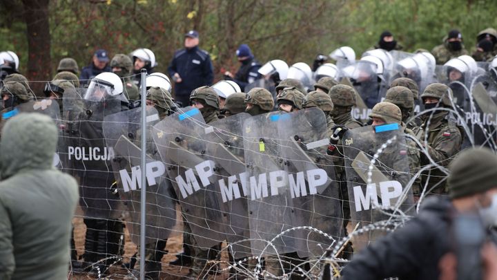 Pobaltské země mají obavy, aby migrační krize nepřerostla ve vojenský konflikt; Zdroj foto: Reuters