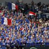 Davis Cup 2010 Srbsko - Francie: fanoušci Francie