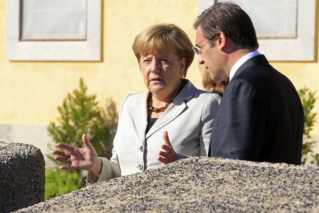 Návštěva Merkelové v Portugalsku 2