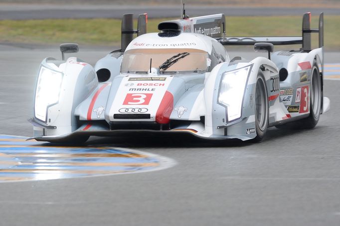 Le Mans 2013, testy: Audi R18 e-tron quattro