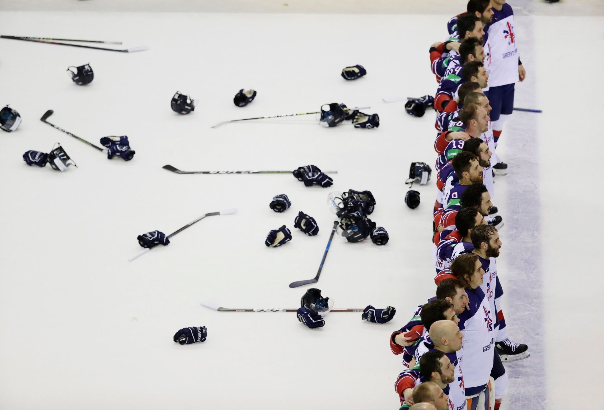 Britové slaví na MS 2019 záchranu mezi hokejovou elitou