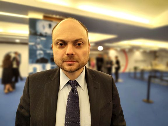 Vladimir Kara-Murza na konferenci GLOBSEC v Praze, 12. června 2025.