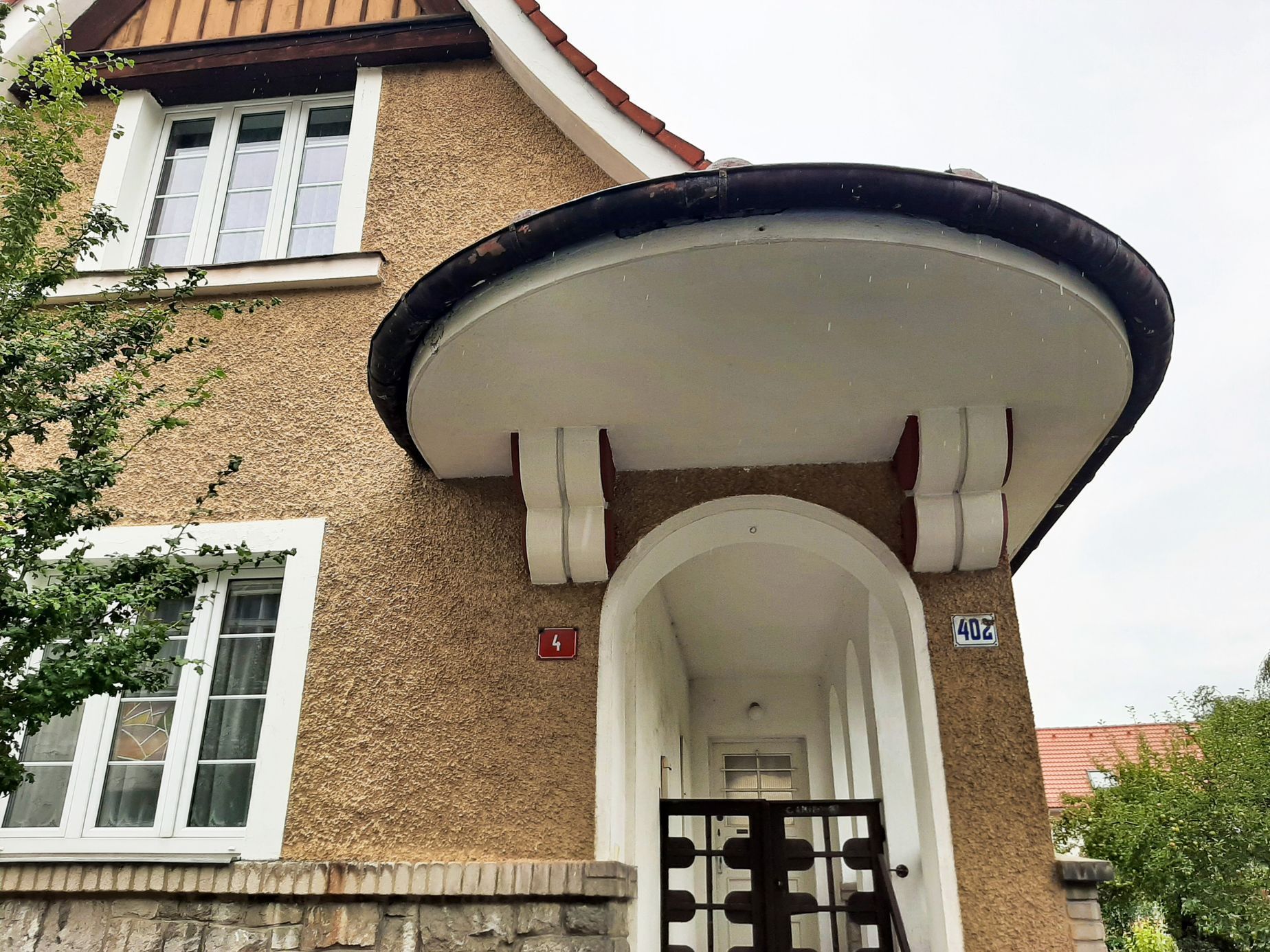 Sušice, vilová čtvrť, vycházka po vilách