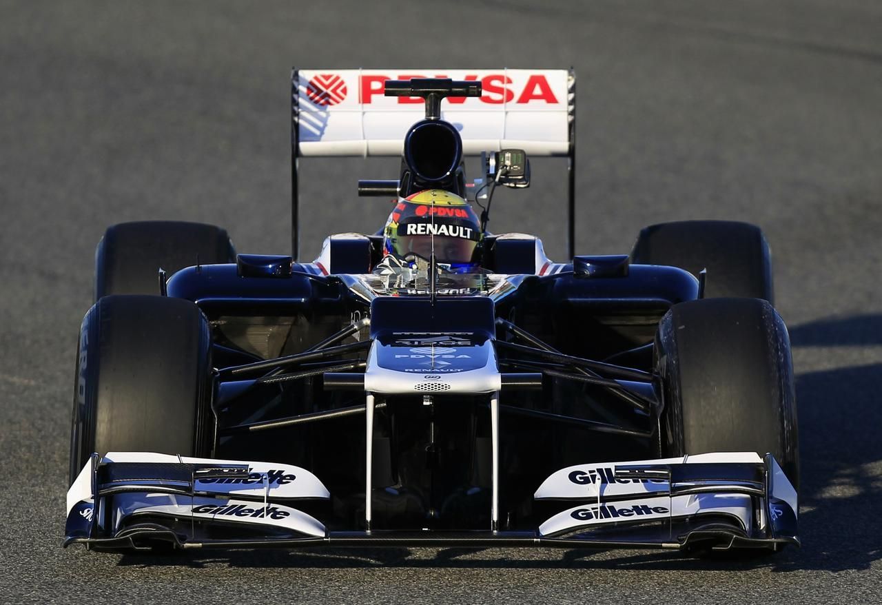 Testy v Jerezu: Pastor Maldonado