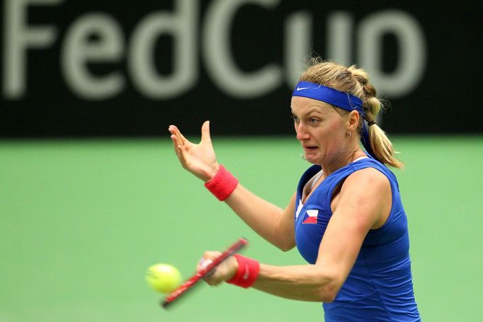 Fed Cup, ČR-Francie: Petra Kvitová