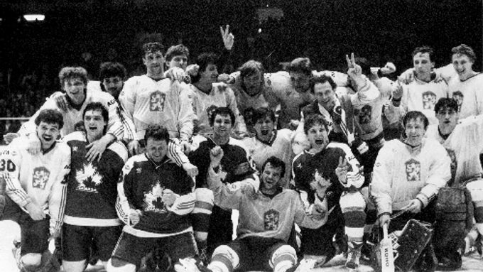 Tenhle rozjásaný tým vyhrál v Praze 1985 poslední československé zlato