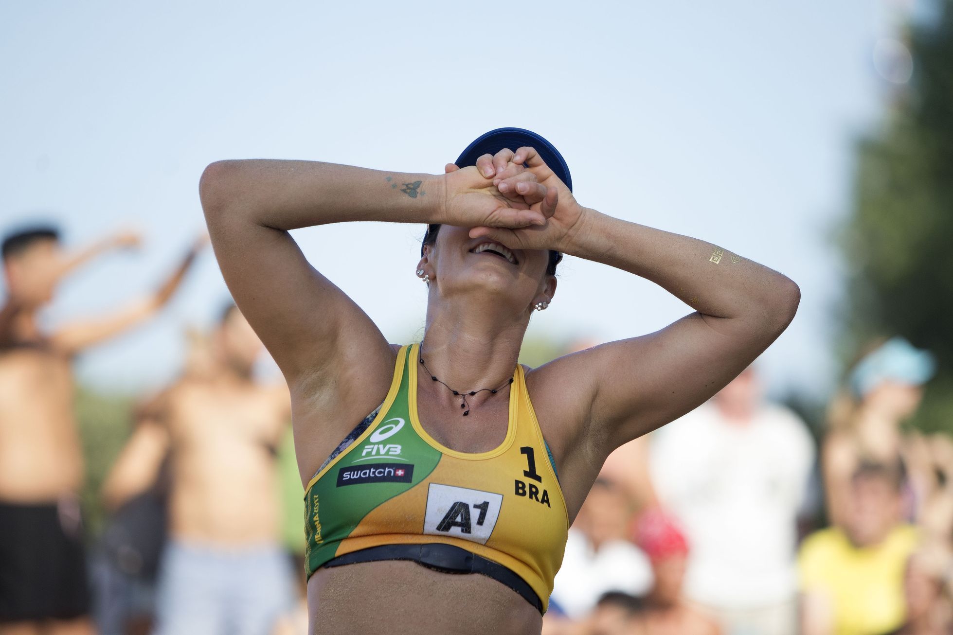 Markéta Sluková a Barbora Hermannová v prvním kole play-off MS 2017 ve Vídni