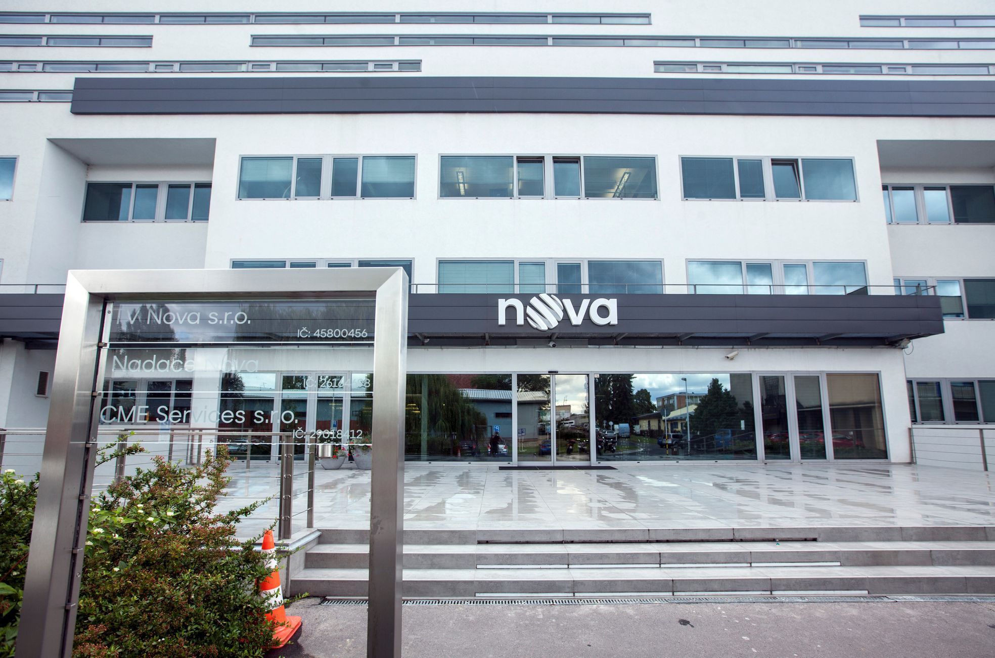 ilustrační fotografie, TV Nova, sídlo, budova, 2017