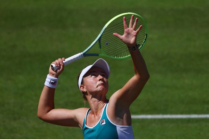 Barbora Krejčíková v semifinále turnaje Birmingham Classic