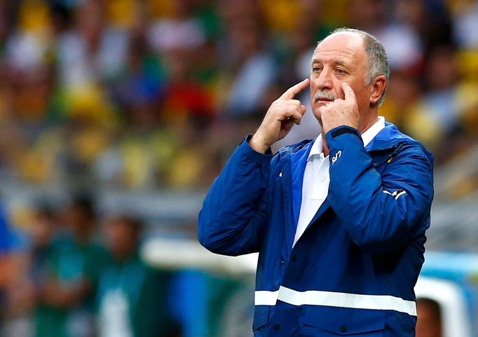 Luiz Felipe Scolari na MS ve fotbale 2014