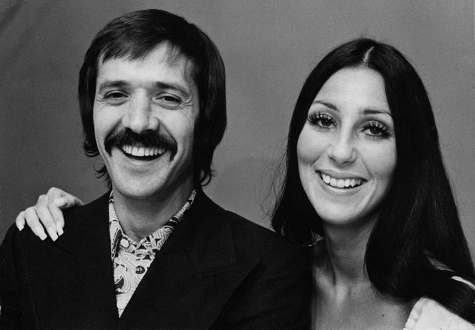 Sonny a Cher v roce 1974, krátce před rozvodem.