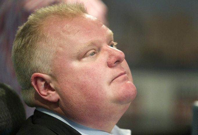 Starosta Toronta Rob Ford.