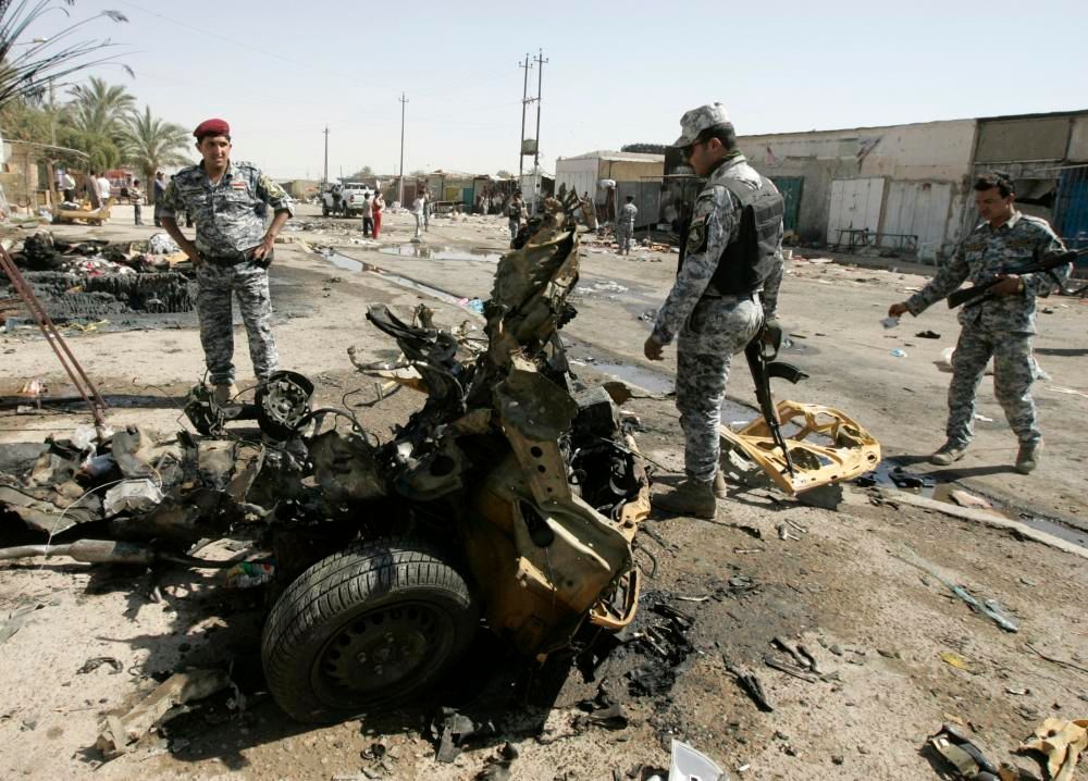 Pumový útok v Bagdádu