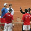 Davis Cup: Česko - Srbsko (Štěpánek, Berdych, Zimonjič, Bozoljac)