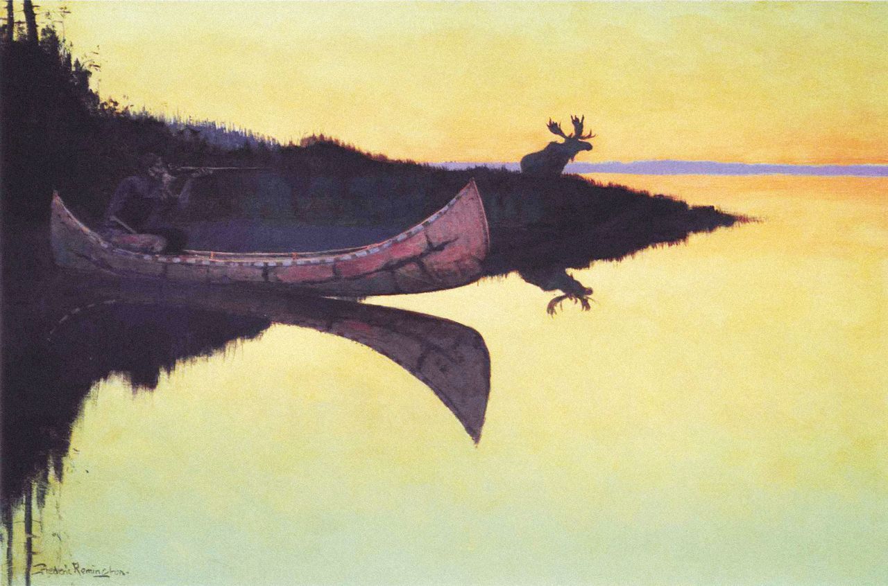 Jednorázové užití / Fotogalerie / Nádherné obrazy z Divokého západu od amerického malíře, který předběhl Zdeňka Buriana