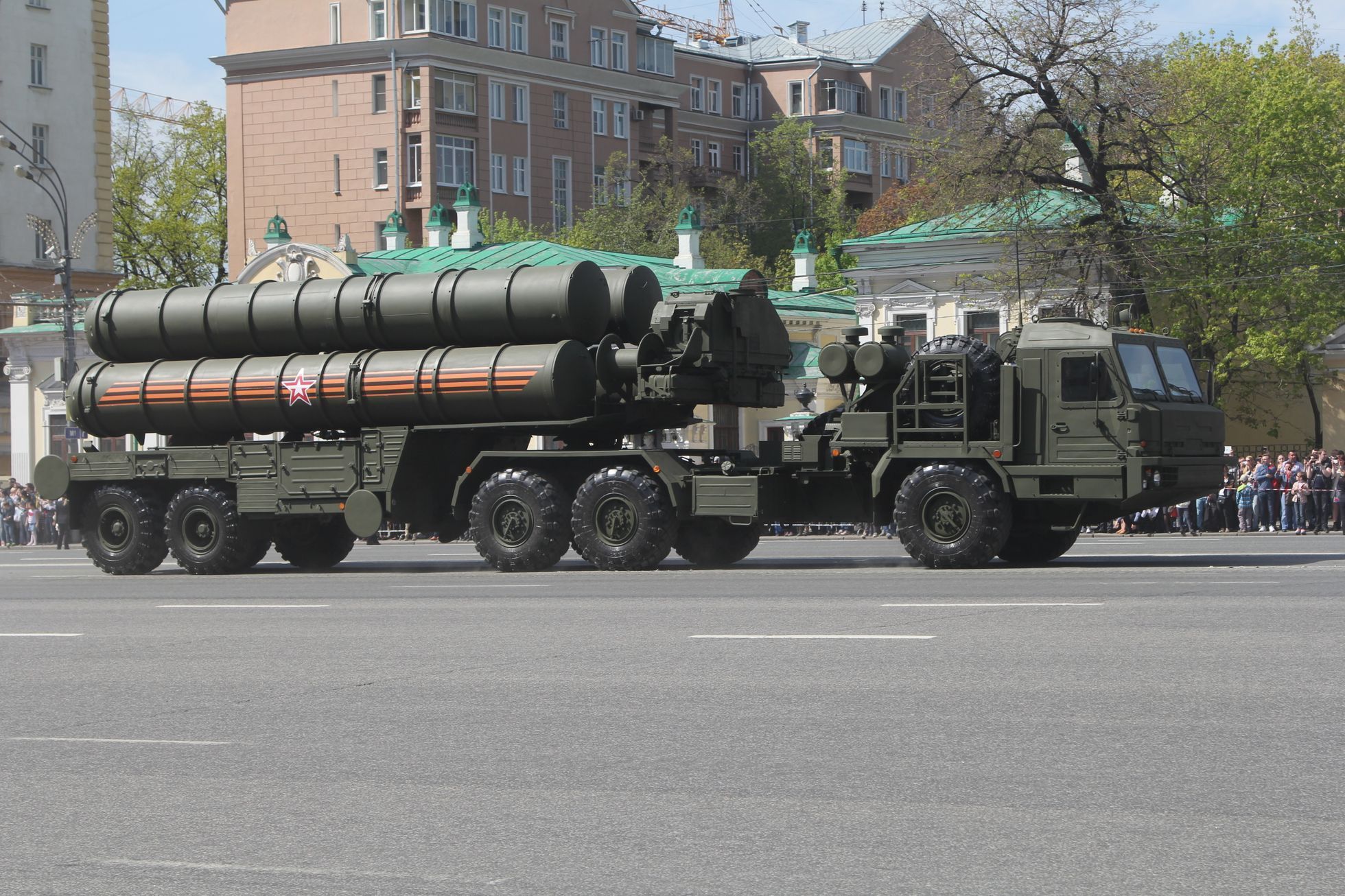 Rusky protiletadlový systém S-400