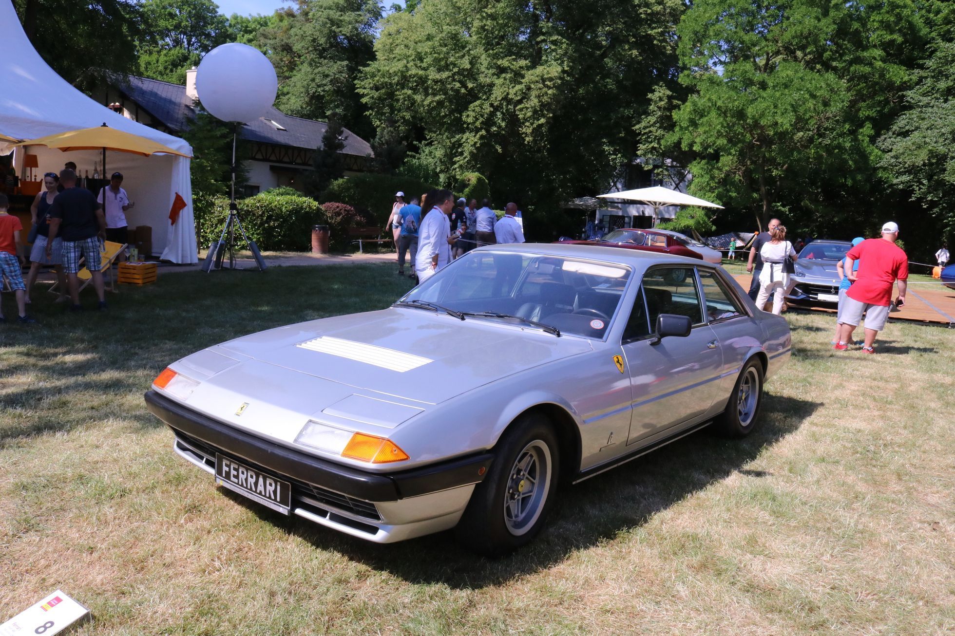 Auta na Chateau Loučeň Concours d´Elegance 2017