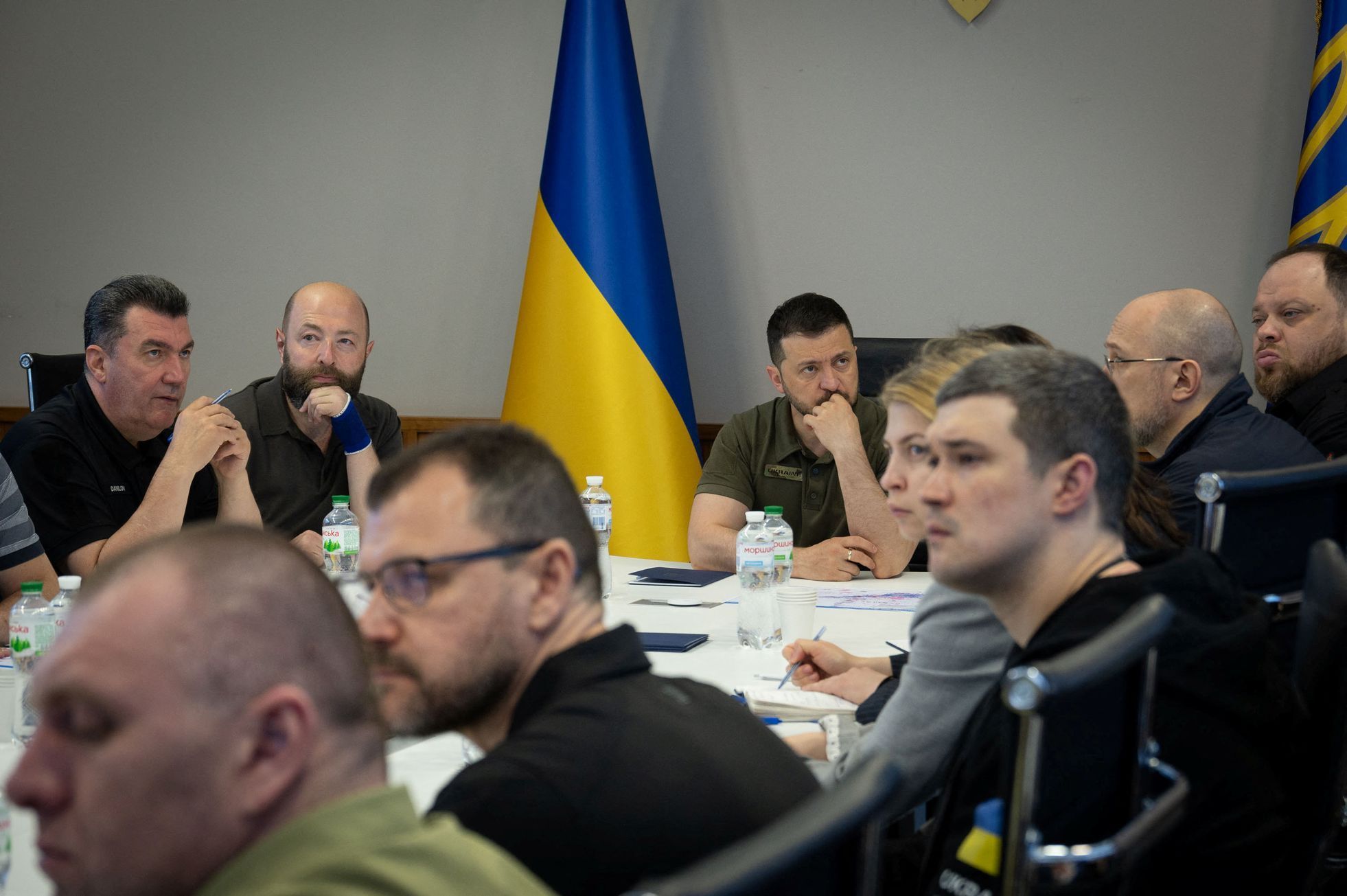 Volodymyr Zelenskyj, bezpečnostní rada.