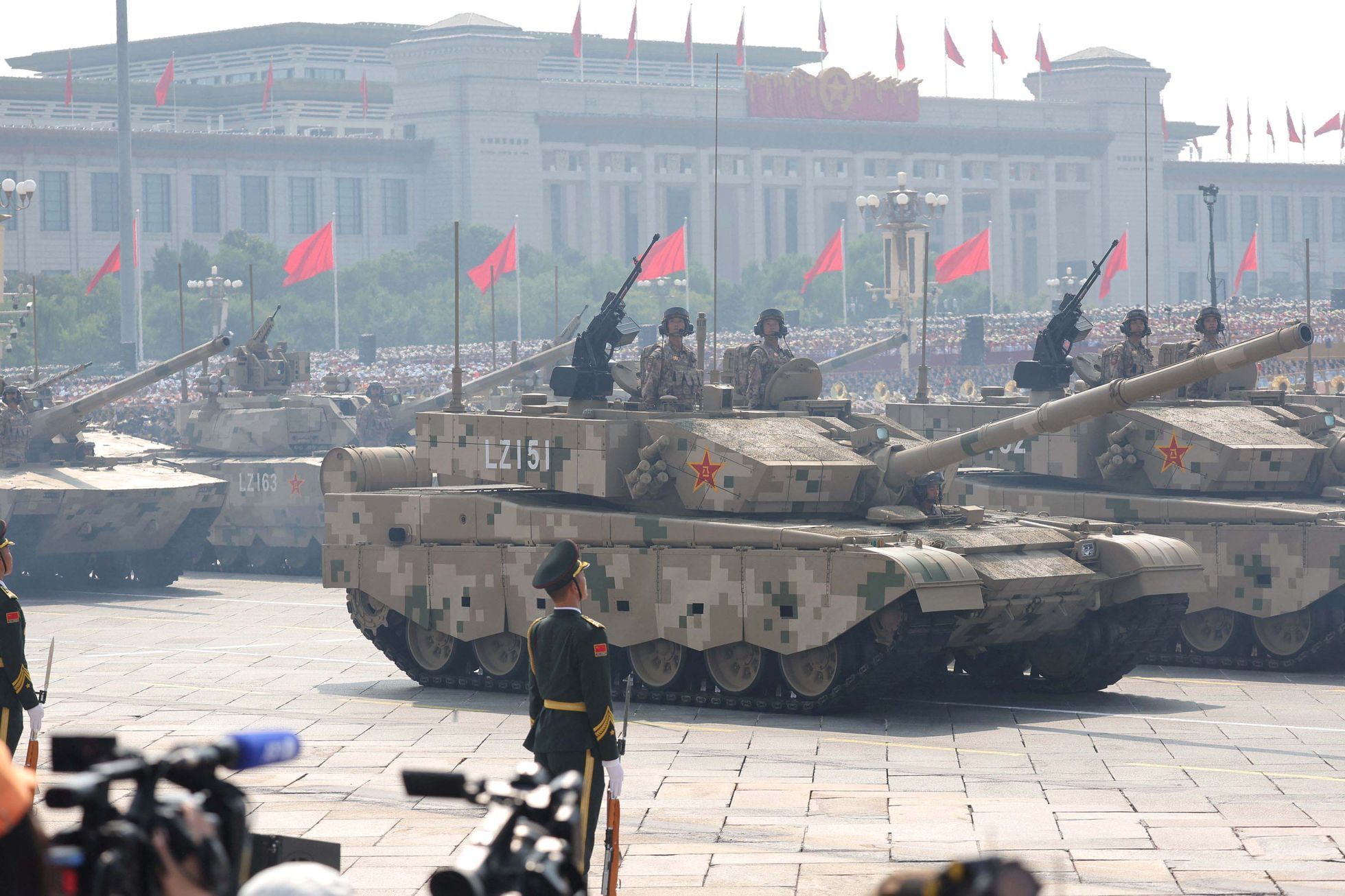 Čína, vojenská přehlídka, Peking. 80. let, 2. světová válka, Putin, Xi, Kim